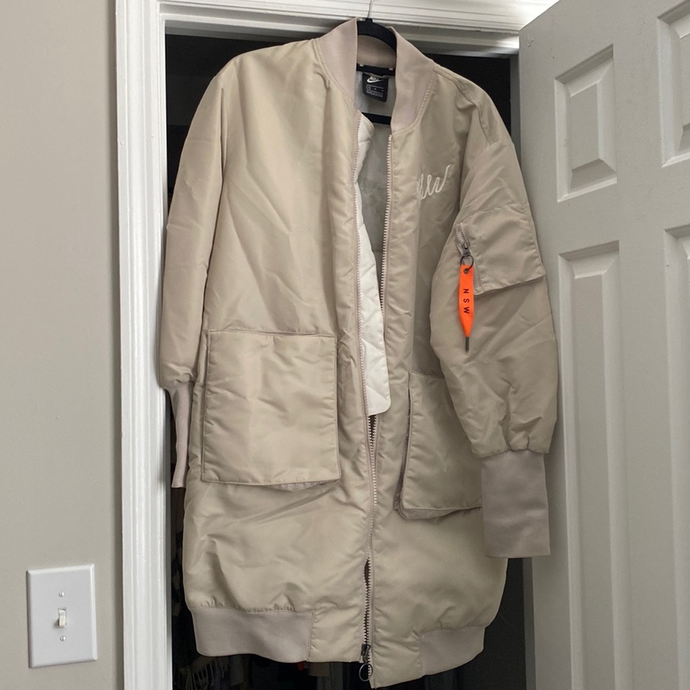 Women’s Nike knee-length bomber